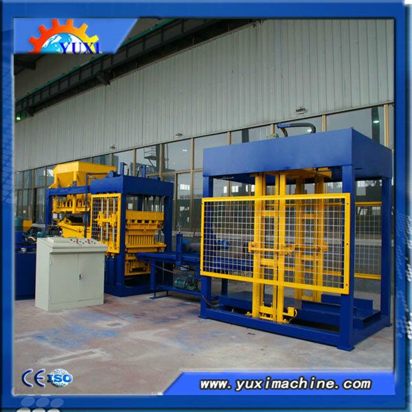 6-15 Concrete brick making machine